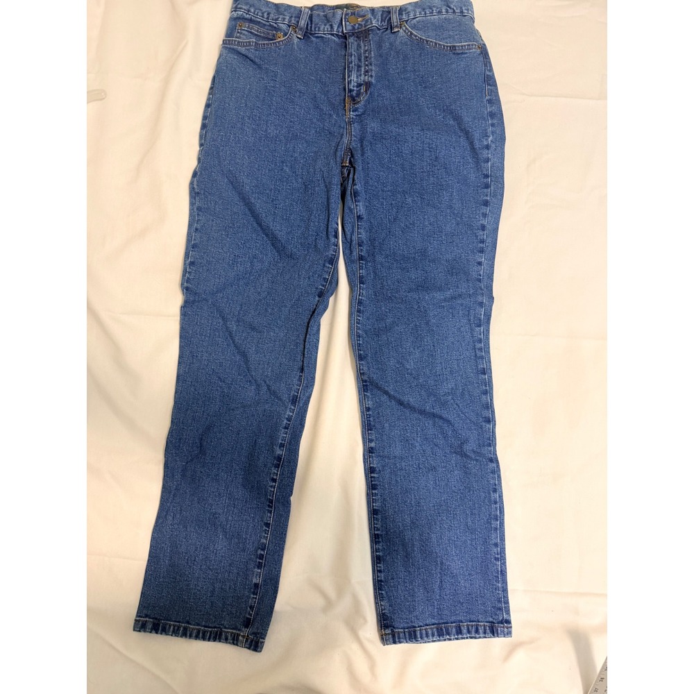 Lauren Ralph Lauren LRL Jeans Co Classic Straight Leg Denim Blue Size 10